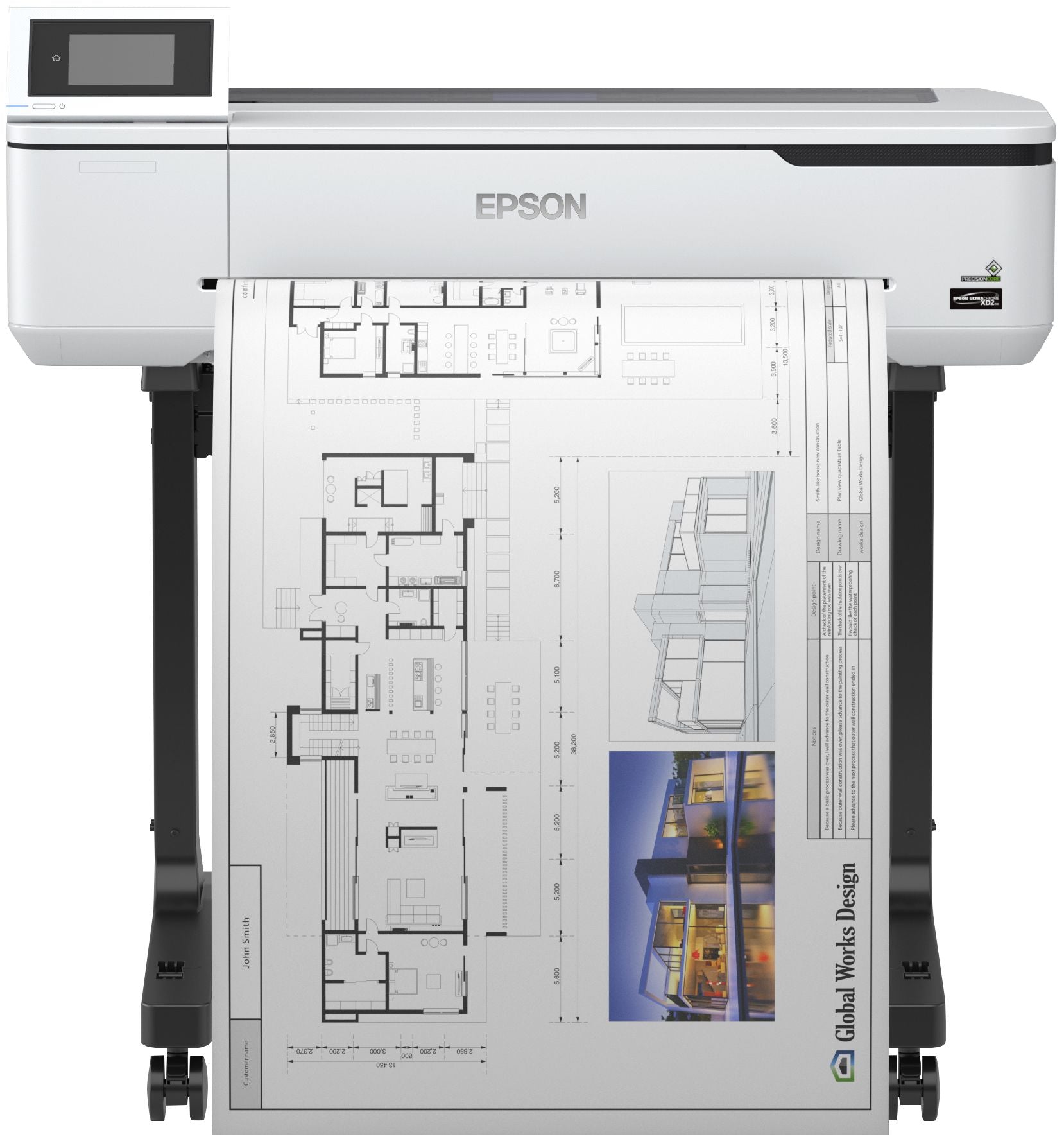 Plotter EPSON SureColor SC-T3100 (inclui suporte)