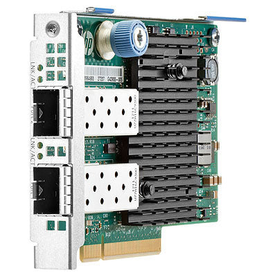 HPE 560FLR-SFP+ - Adaptador de rede - PCIe 2.0 x8 - 10Gb Ethernet x 2 - para Apollo 4200 Gen9, ProLiant DL20 Gen9, DL388p Gen8, SimpliVity 380 Gen9, StoreEasy 3850