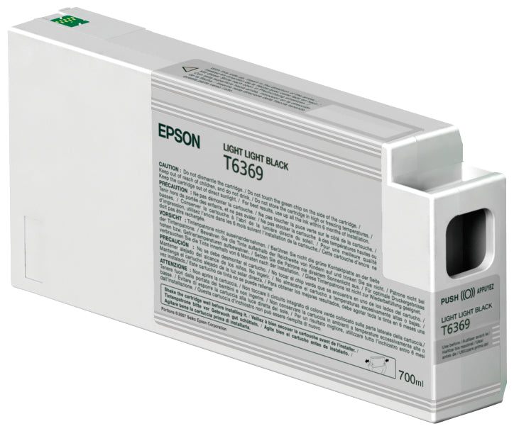 Epson UltraChrome HDR - 700ml - Clear Light Black - Genuine - Ink Cartridge - for Stylus Pro 7890, Pro 7900, Pro 9890, Pro 9900, Pro WT7900