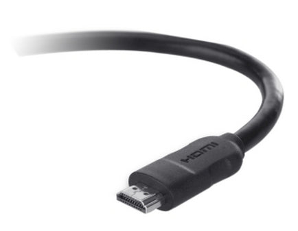 Belkin - High Speed ​​- HDMI Cable with Ethernet - HDMI Male to HDMI Male - 1.8 m - Black - for Belkin USB-C to HDMI + Charge Adapter