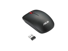 Ratón óptico inalámbrico Asus RF 1600dpi - Rojo/Negro - WT300