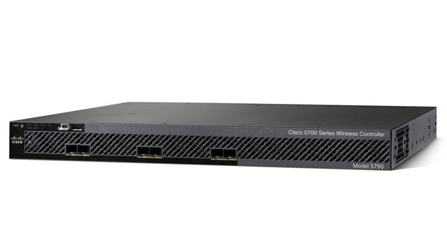 Cisco 5760 Wireless Controller - Network Management Device - 6 ports - 1000 MAPs (Managed Access Points) - 10 GigE - 1U