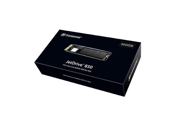 SSD Interno NVMe PCIe Transcend JetDrive 850 480GB p/MacBook Air / Pro Retina 13/15