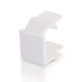 C2G Snap-In Blank Keystone Insert Module - Modular Deployment (Unwritten) - White