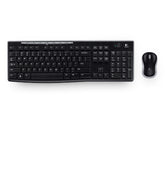 Logitech MK270 Wireless Combo - Keyboard and Mouse Combo - Wireless - 2.4GHz - Czech