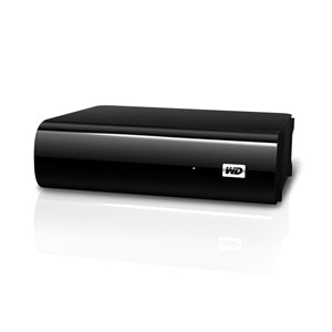 WD MyBook AV-TV WDBGLG0010HBK - Hard drive - 1 TB - external (desktop) - USB 3.0 -