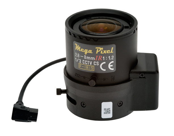 AXIS Megapixel - CCTV Lenses - varifocal - auto iris - 1/3" - CS mount - 2.8mm - 8mm - f/1.2