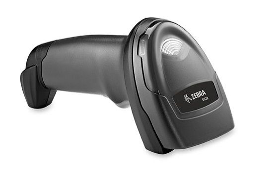 ZEBRA 2D Imager Barcode Scanner DS2208-SR w/ USB Cable &amp; Stand, Black