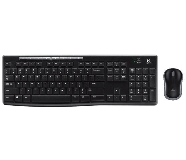 Logitech MK270 Wireless Combo - Conjunto de teclado e rato - sem fios - 2.4 GHz - Húngaro