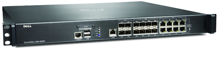 SonicWall NSa 6600 TotalSecure - Security Appliance - with 1 year of SonicWALL Comprehensive Gateway Security Suite - 10 GigE - 1U