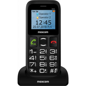 Maxcom Comfort Mobile Phone MM426 1.77" Dual SIM 3G Black (MM426Black)