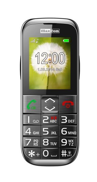 Maxcom Comfort Mobile Phone MM720 2.2" Single SIM 2G Black