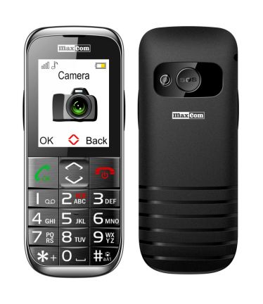 Maxcom Comfort Mobile Phone MM720 2.2" Single SIM 2G Black