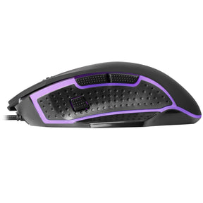 Mouse MARS GAMING 4800 DPI, RGB, SOFTWARE, BASE EXTENDIDA, 8 BOTONES - MM018 (MM018)