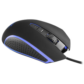 MARS GAMING Mouse 4800 DPI, RGB, SOFTWARE, EXTENDED BASE, 8 BUTTONS - MM018 (MM018)