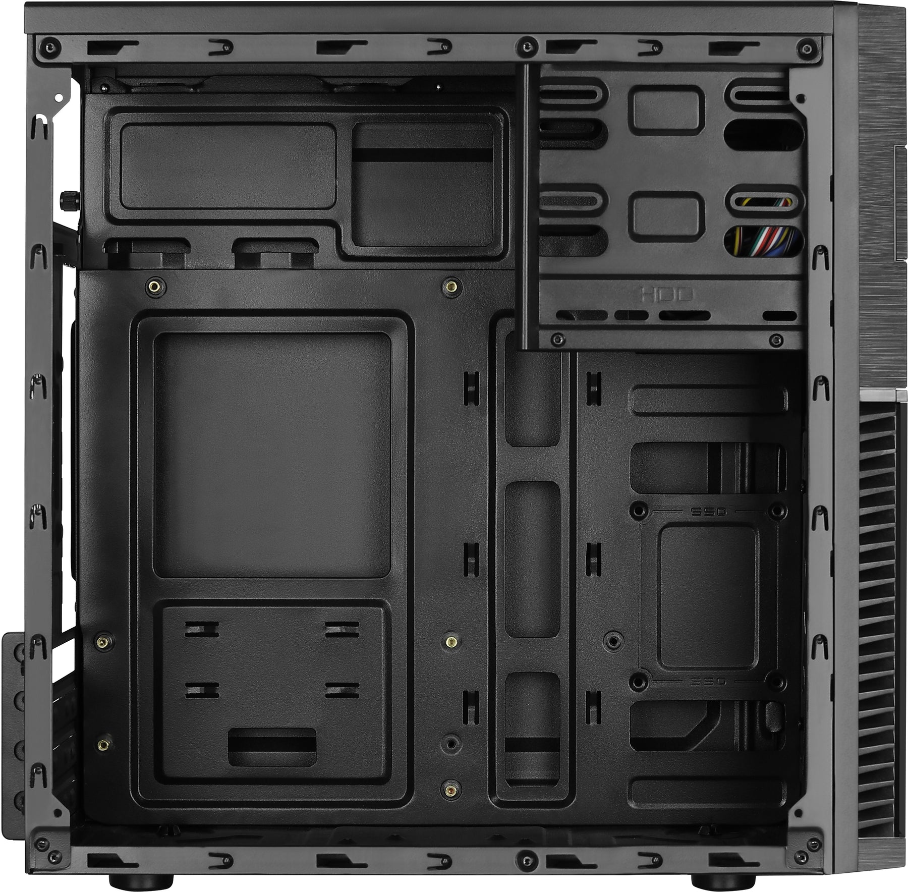 AEROCOOL CS-105 CAJA MICRO-ATX, USB 3.0, VENTILADOR 120MM, BAHÍA 5.25" - CS105BK (CS105BK)