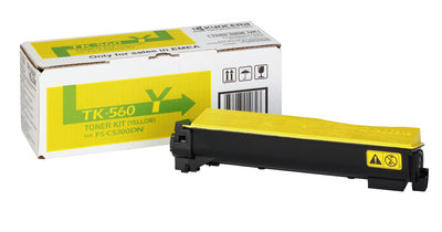 Kyocera TK 560Y - Yellow - original - toner cartridge - for ECOSYS P6030cdn, P6030cdn/KL3, FS-C5300DN