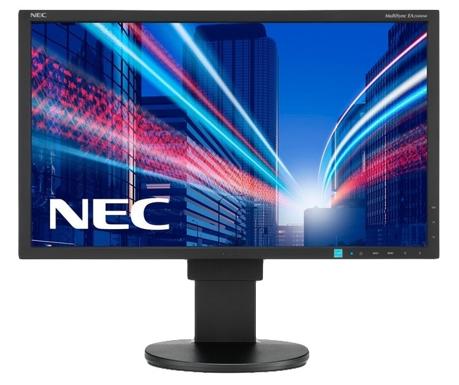 NEC MultiSync EA234WMi - Monitor LED - 23" - 1920 x 1080 Full HD (1080p) - IPS - 250 cd/m² - 1000:1 - 6 ms - HDMI, DVI-D, VGA, DisplayPort - altavoces - negro