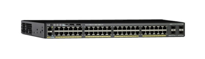 Cisco Catalyst 2960X-48FPD-L - Switch - Admin - 48 x 10/100/1000 (PoE+) + 2 x 10 Gigabit SFP+ - escritorio, montable en riel - PoE+ (740 W)