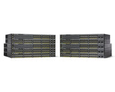 Cisco Catalyst 2960X-48TS-LL - Interruptor - Administrado - 48 x 10/100/1000 + 2 x Gigabit SFP - desktop, montável em trilho