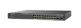 Cisco Catalyst 2960XR-24PS-I - Interruptor - L3 - Administrado - 24 x 10/100/1000 (PoE+) + 4 x Gigabit SFP - desktop, montável em trilho - PoE+ (370 W)