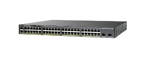 Cisco Catalyst 2960XR-48FPD-I - Switch - L3 - Administered - 48 x 10/100/1000 (PoE+) + 2 x SFP+ - desktop, rail mountable - PoE+ (740W)