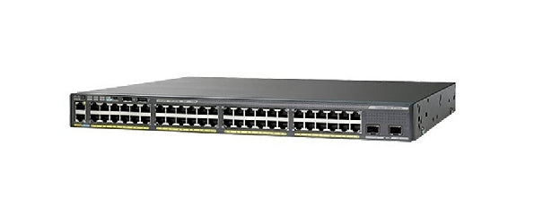 Cisco Catalyst 2960XR-48LPD-I - Switch - L3 - Managed - 48 x 10/100/1000 (PoE+) + 2 x SFP+ - desktop, rail mountable - PoE+ (370W)