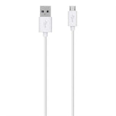 Belkin MIXIT - Cable USB - Micro USB Tipo B (M) a USB (M) - 2 m - blanco -