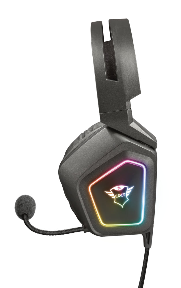 Auriculares TRUST Gaming GXT 450 Blizz RGB, sonido envolvente 7.1