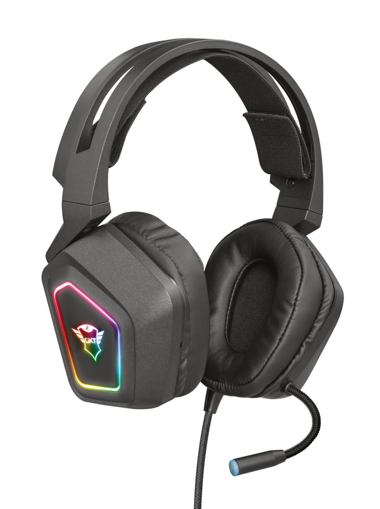 Auscultadores TRUST Gaming GXT 450 Blizz RGB, 7.1 Surround