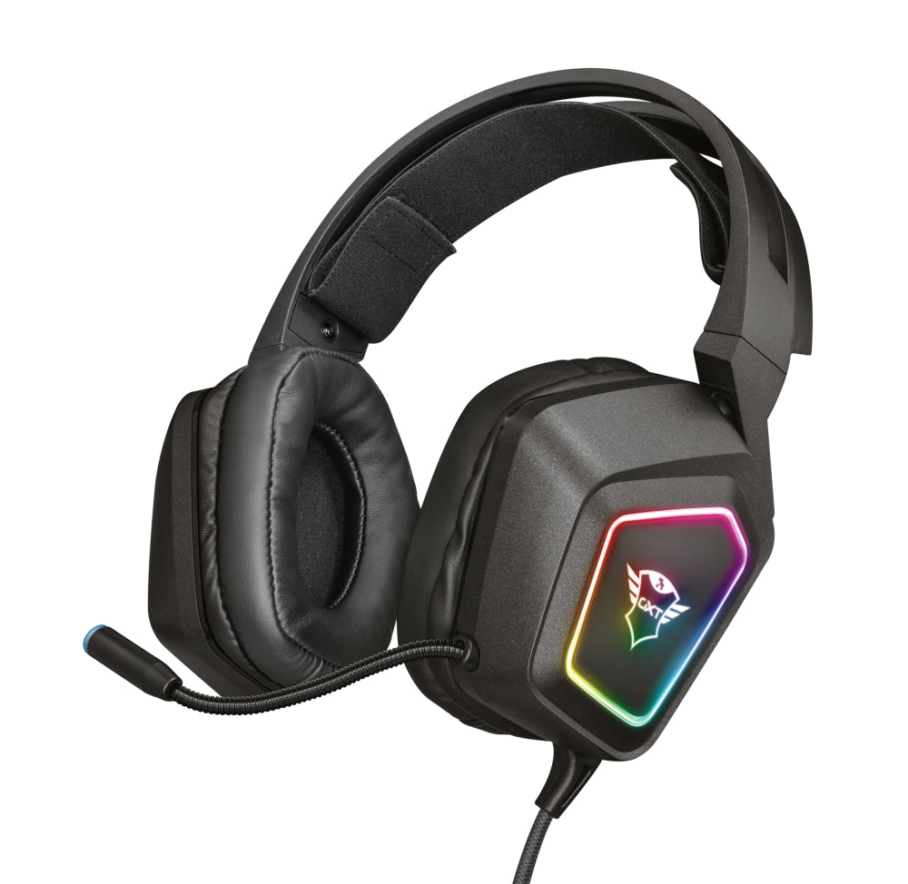 TRUST Gaming GXT 450 Blizz RGB Headphones, 7.1 Surround