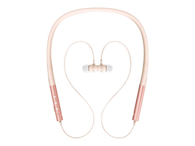 Energy Neckband 3 - Auriculares intrauditivos con micrófono - In-Ear - Banda para el cuello - Bluetooth - Inalámbrico - Oro rosa