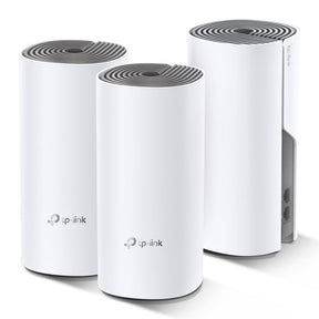 Router TP-Link AC1200 Whole-Home Mesh Wi-Fi de doble banda de 867 Mbps - Deco E4 (paquete de 3)