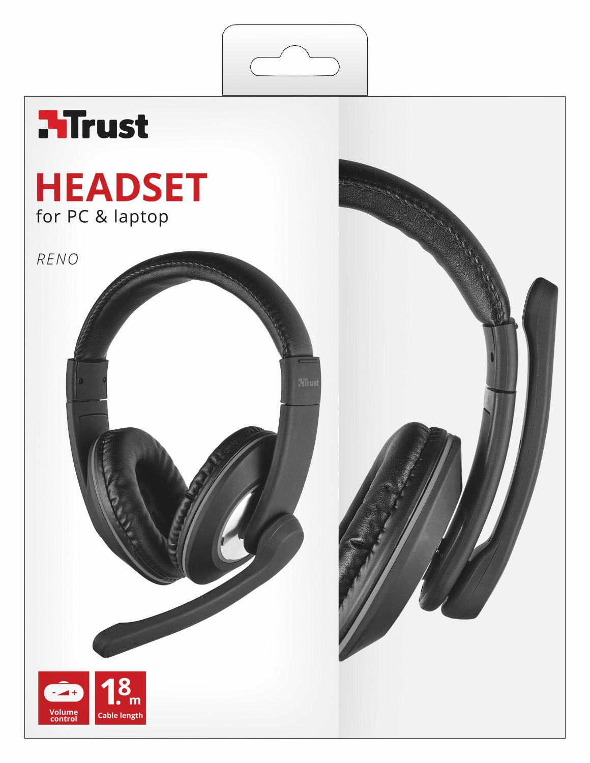 TRUST RENO headphones w/mic