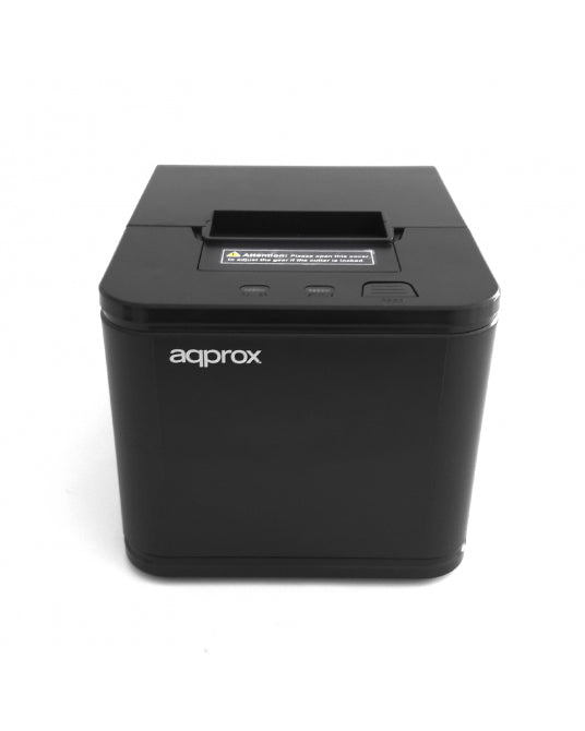 Impresora Térmica APPROX 203dpi 58mm, Negra - USB / RJ11