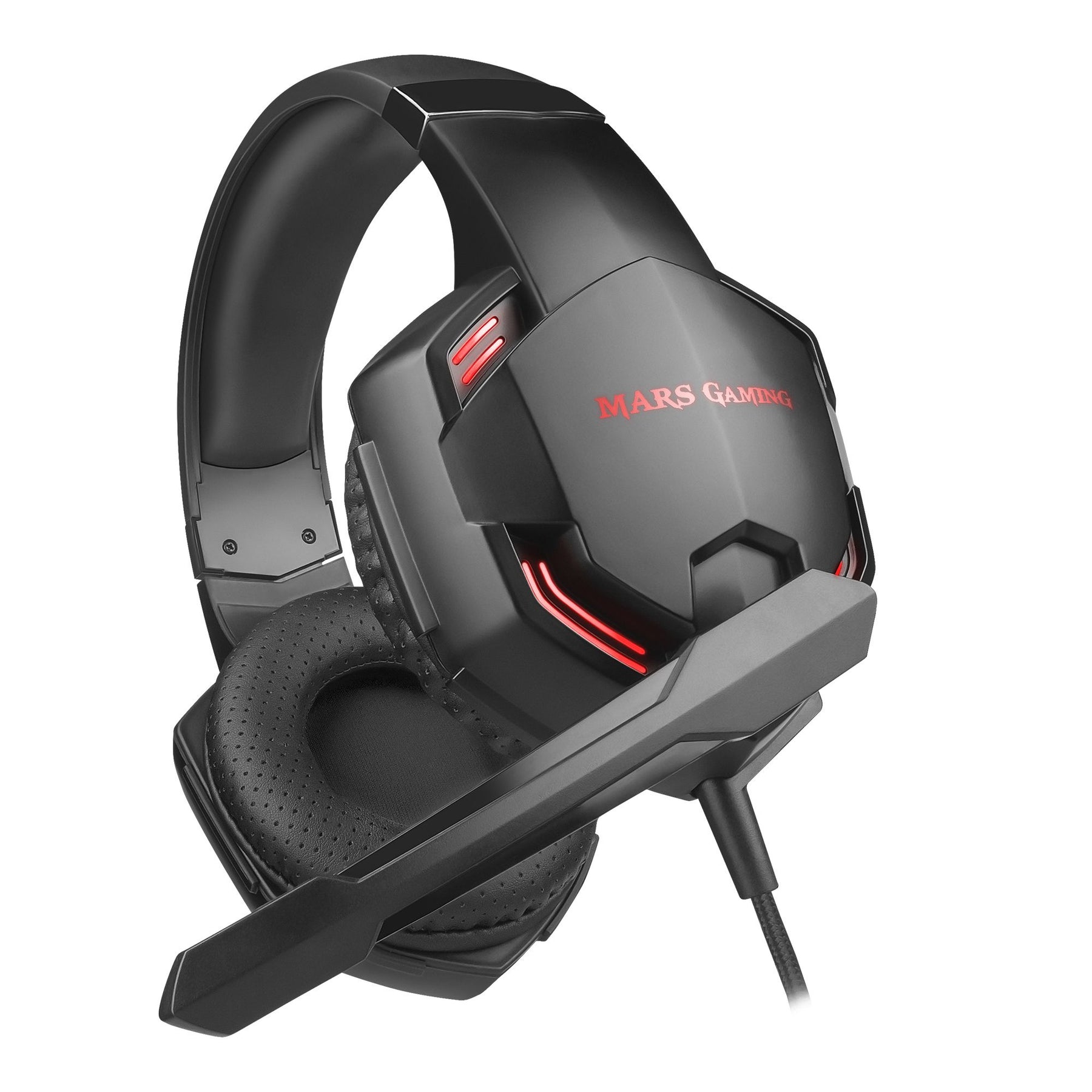 MARS Gaming Headset MHXPRO71 Headset 7.1 USB, RED LED, 20Hz, 108dB±3dB