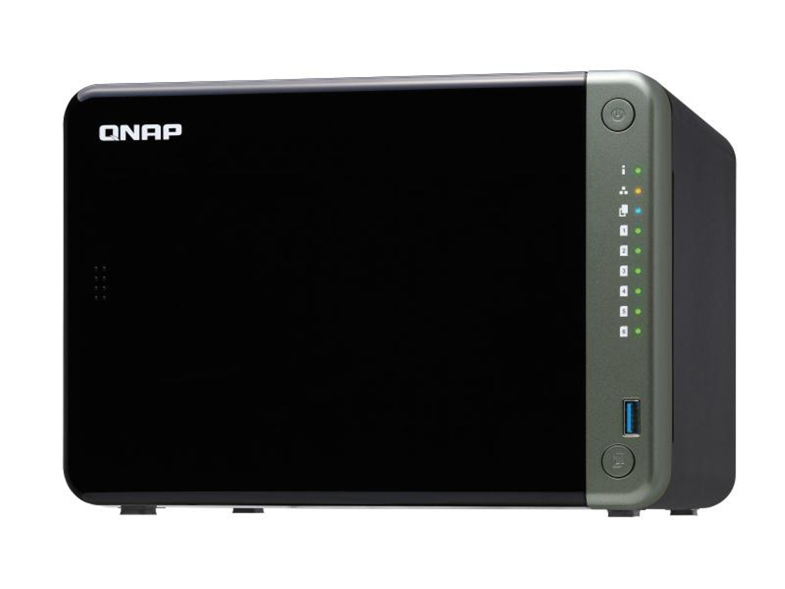 QNAP NAS 6 BAY CELERON GEMINI LAKE J4125 QUAD NÚCLEO 2.0GHZ/4GB