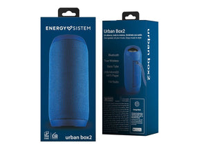 Energy Urban Box 2 - Loudspeaker - for portable use - wireless - Bluetooth - 10 Watt - ocean