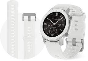 Reloj inteligente AMAZFIT GTR 42 mm Blanco Luna