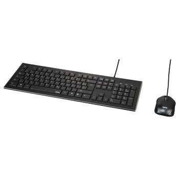 Combo/Kit HAMA Wired Keyboard and Mouse HAMA \"Cortino\" - 134958