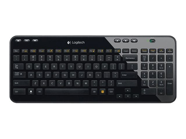 Logitech Wireless Keyboard K360 - Teclado - sem fios - 2.4 GHz - QWERTY - EUA