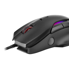 Mouse MARS GAMING 12400 DPI PMW3327PRO RGB, Side Roller Button - MMX