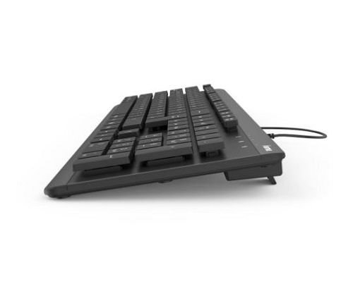 Teclado HAMA KZ-600, impermeável, com cabo, black