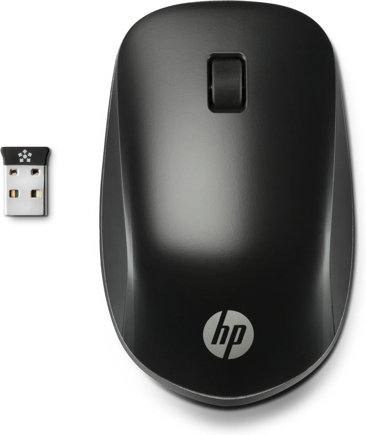 HP Z4000 - Mouse - right- and left-handed - optical - 3 buttons - wireless - 2.4 GHz - USB wireless receiver - black - for OMEN by HP Laptop 16, Victus by HP Laptop 16, Pavilion TP01, Specter x360 Laptop