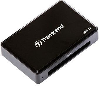 Lector de tarjetas TRANSCEND RDF2 Negro, USB 3.1 - CFast 2.0 (Fast Compact Flash)