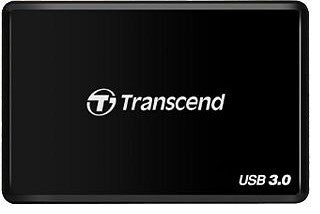 Lector de tarjetas TRANSCEND RDF2 Negro, USB 3.1 - CFast 2.0 (Fast Compact Flash)