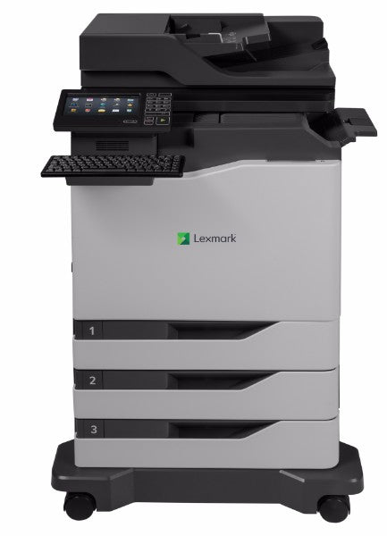 Lexmark XC6152dtfe - Impressora multi-funções - a cores - laser - Legal (216 x 356 mm)/A4 (210 x 297 mm) (original) - A4/Legal (media) - até 50 ppm (cópia) - até 50 ppm (impressão) - 1750 folhas - 33.6 Kbps - USB 2.0, Gigabit LAN, USB 2.0 host