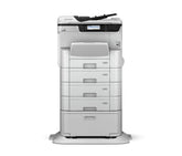 Epson WorkForce Pro WF-C8690D3TWFC - Multifunction printer - color - inkjet - A3 (media) - up to 22 ppm (copy) - up to 24 ppm (print) - 1835 sheets - 33.6 Kbps - Gigabit LAN, USB host, NFC, USB 3.0, USB 2.0 host, Wi-Fi(ac)