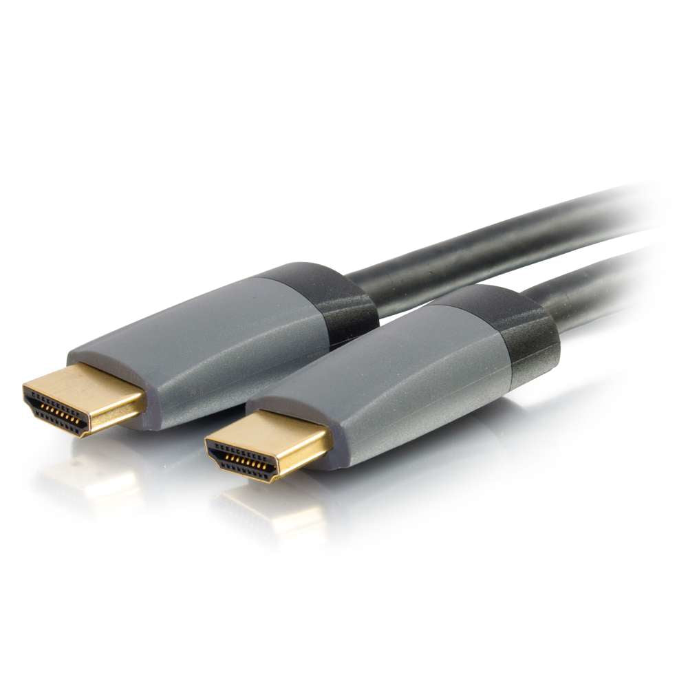 C2G 1.5m (5ft) HDMI Cable with Ethernet - High Speed ​​CL2 In-Wall Rated - HDMI Cable with Ethernet - HDMI Male to HDMI Male - 1.5m - Shielded - Black