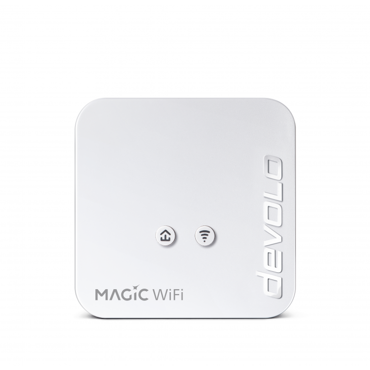 devolo Magic 1 WiFi mini, Multiroom Kit, Velocid.PLC até 1200Mbps, Wi-Fi mesh c/1 Porta LAN - PT8577